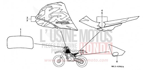 MARKE (3) XR600RV de 1997